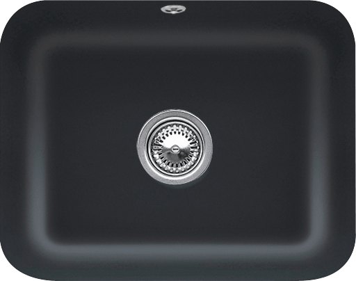 Villeroy & Boch Cisterna 60C – podstavný dřez, barva Pure Black