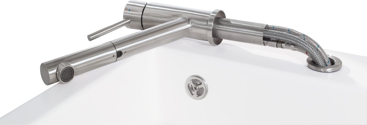 Villeroy & Boch Como Shower Window – kuchyňská baterie, barva masivní nerez