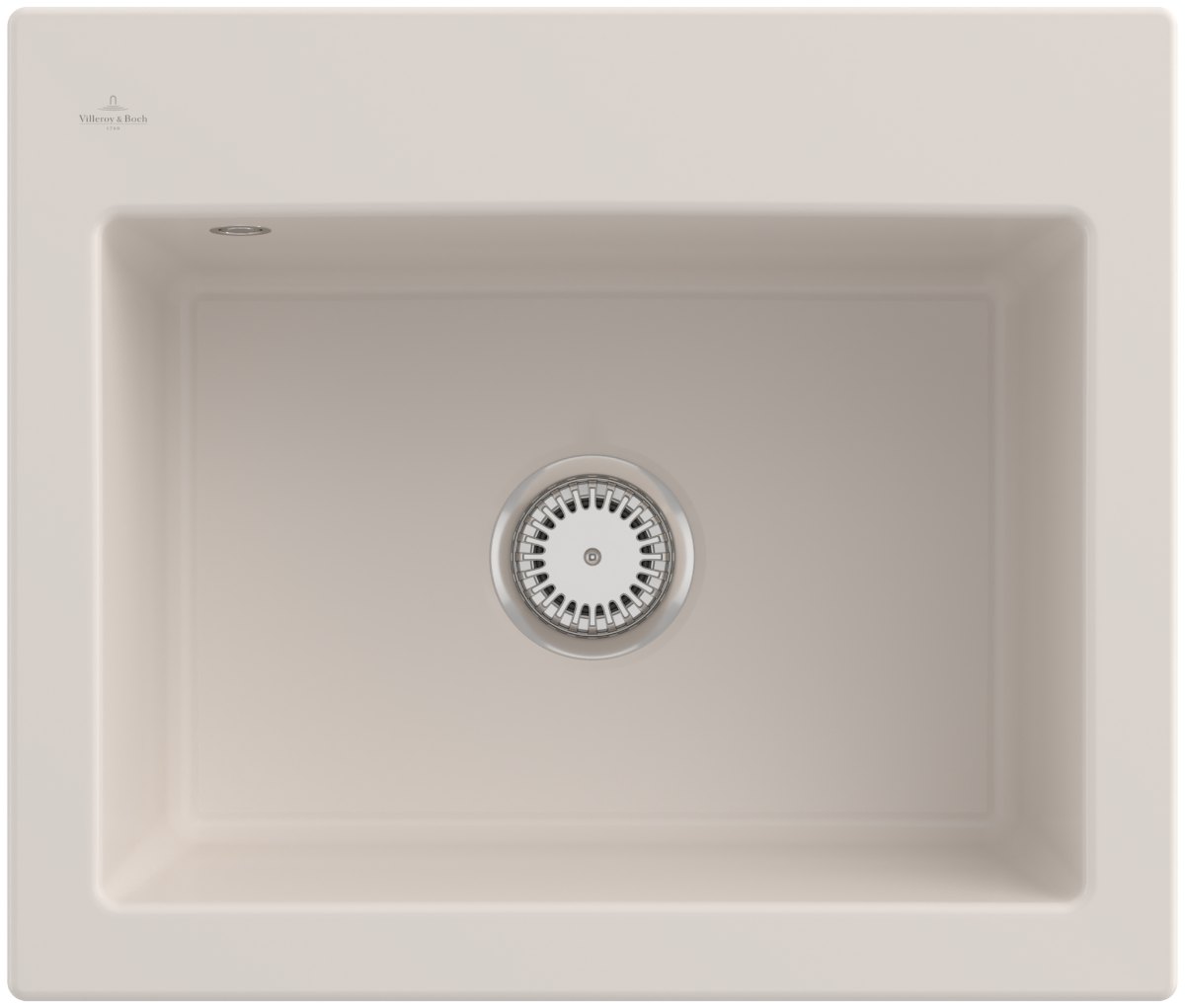 Villeroy & Boch Subway 60 S – vestavný dřez, barva Crema