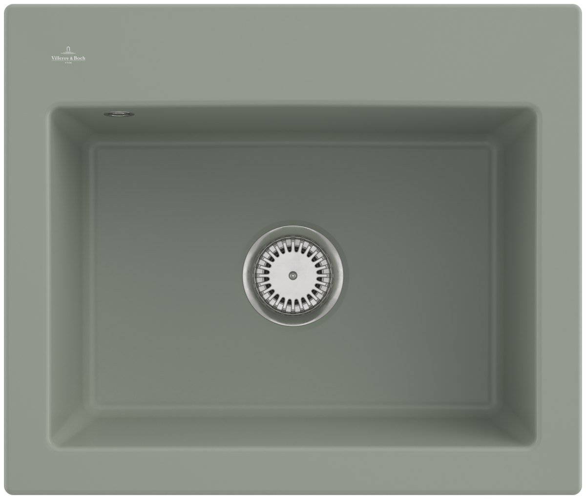 Villeroy & Boch Subway 60 S – vestavný dřez, barva Morning Green