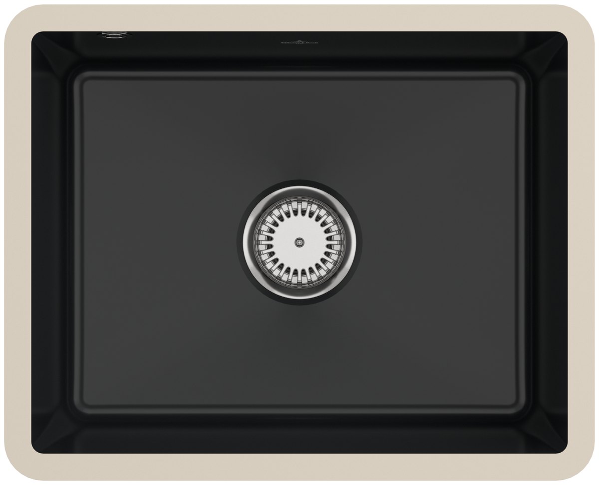 Villeroy & Boch Subway 60 SU – podstavný dřez, barva Pure Black