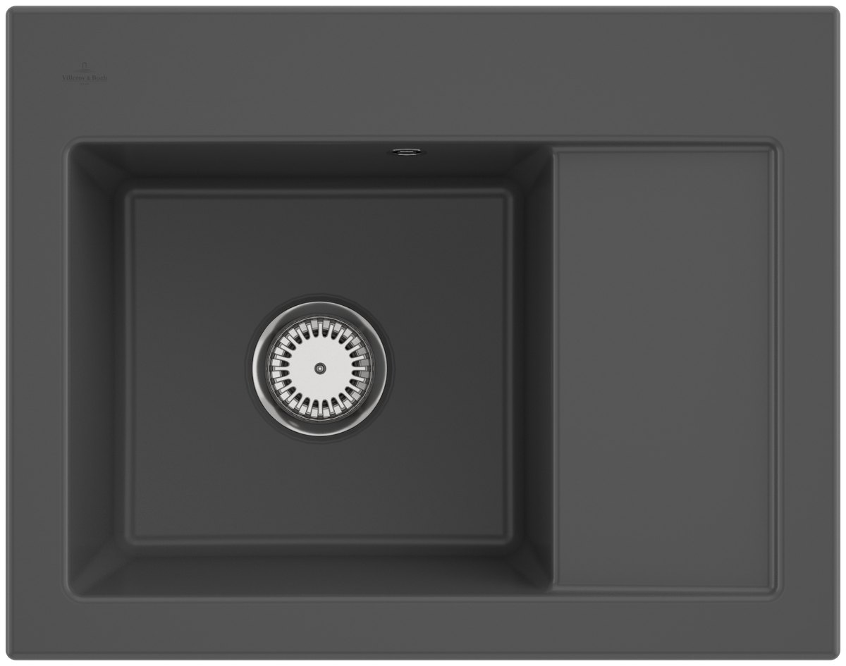 Villeroy & Boch Subway 45 Compact – vestavný dřez, barva Graphite