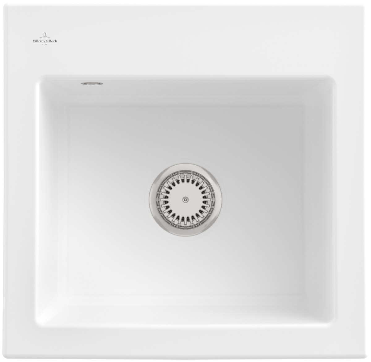 Villeroy & Boch Subway 50 S – vestavný dřez, barva Stone White