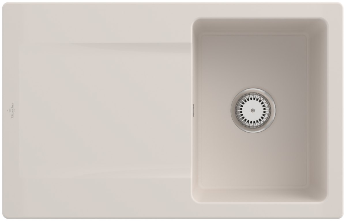 Villeroy & Boch Siluet 45 – vestavný dřez, barva Crema