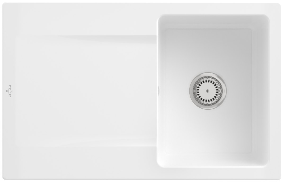 Villeroy & Boch Siluet 45 – vestavný dřez, barva White Alpin