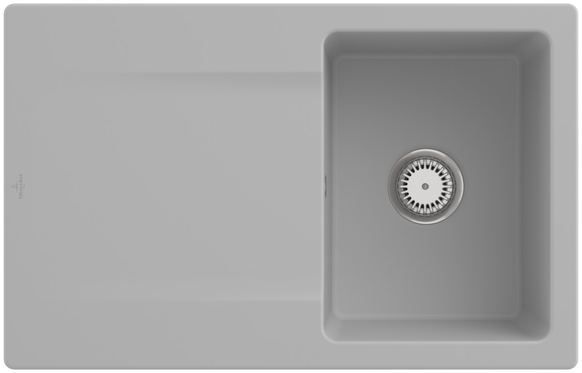 Villeroy & Boch Siluet 45 – vestavný dřez, barva Steam