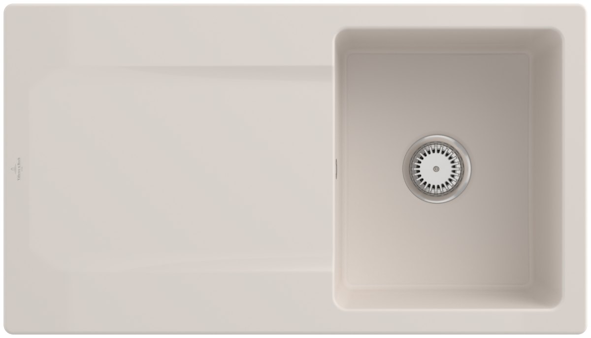Villeroy & Boch Siluet 50 – vestavný dřez, barva Crema