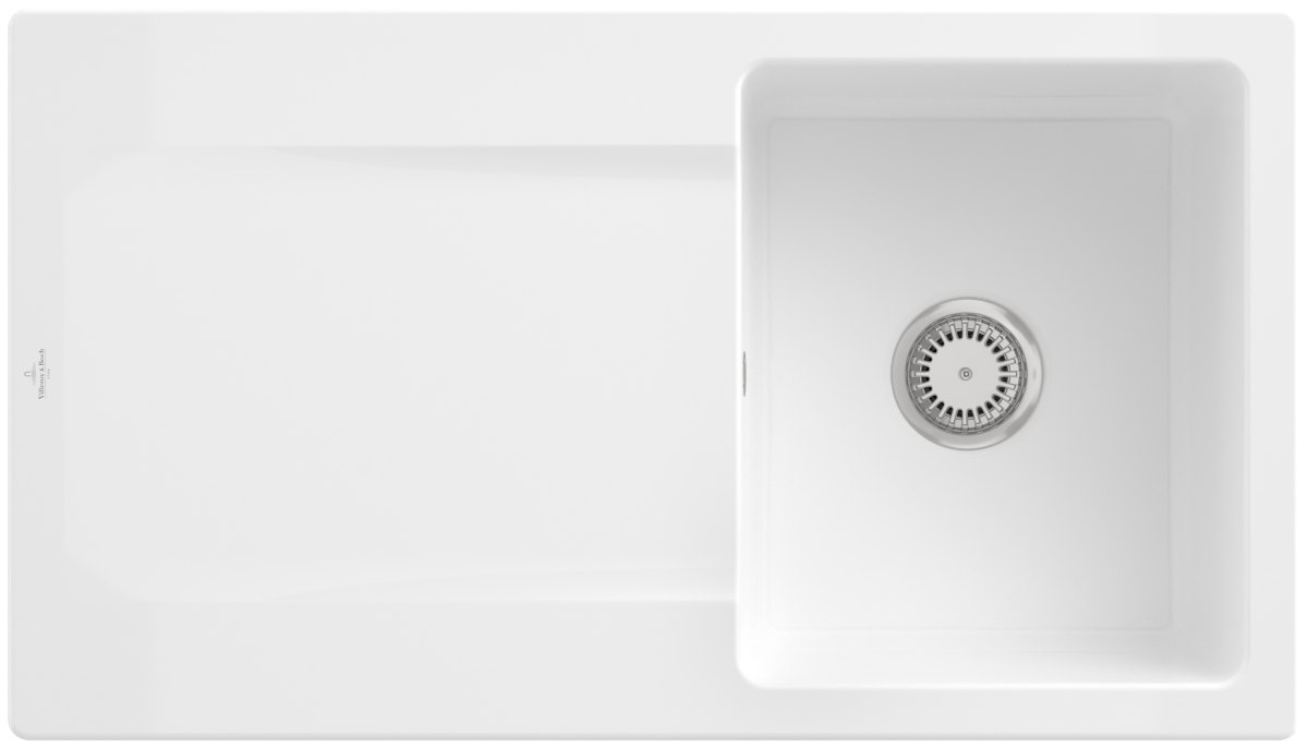 Villeroy & Boch Siluet 50 – vestavný dřez, barva White Alpin