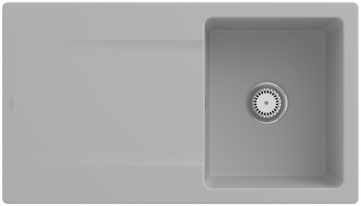 Villeroy & Boch Siluet 50 – vestavný dřez, barva Steam