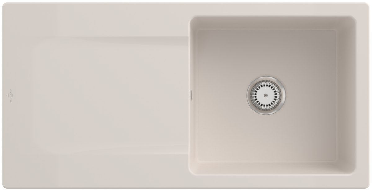 Villeroy & Boch Siluet 60 – vestavný dřez, barva Crema