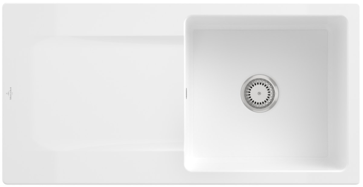 Villeroy & Boch Siluet 60 – vestavný dřez, barva White Alpin