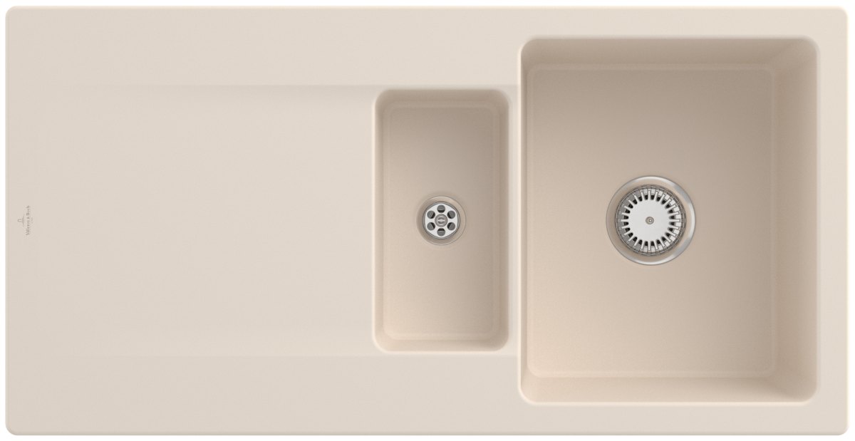 Villeroy & Boch Siluet 60 R – vestavný dřez, barva Ivory