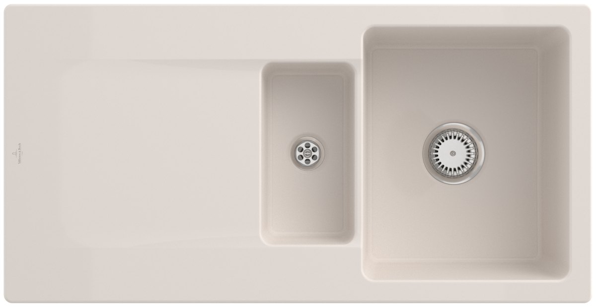 Villeroy & Boch Siluet 60 R – vestavný dřez, barva Crema
