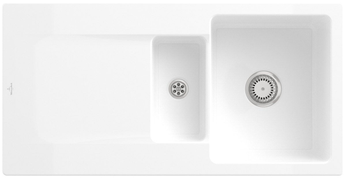Villeroy & Boch Siluet 60 R – vestavný dřez, barva White Alpin