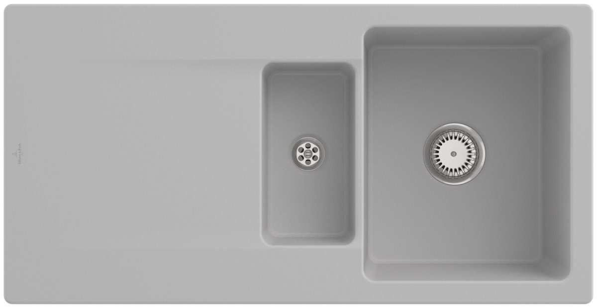 Villeroy & Boch Siluet 60 R – vestavný dřez, barva Steam