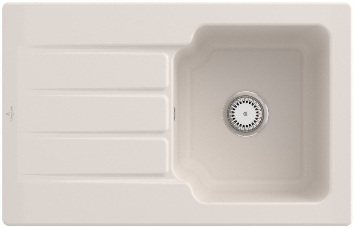 Villeroy & Boch Architectura 45 – vestavný dřez, barva Crema