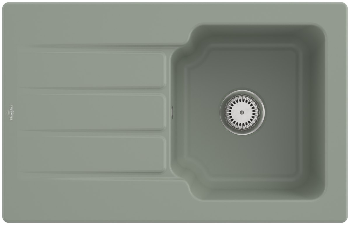 Villeroy & Boch Architectura 45 – vestavný dřez, barva Morning Green