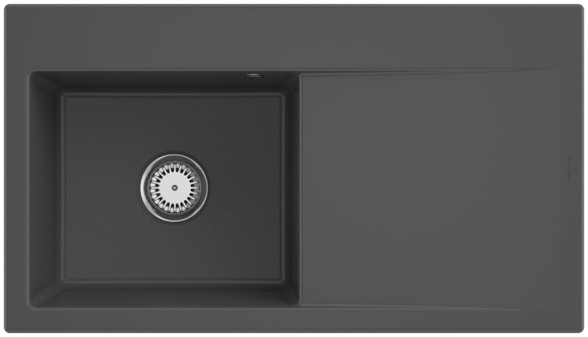 Villeroy & Boch Subway Style 50 – vestavný dřez, barva Graphite