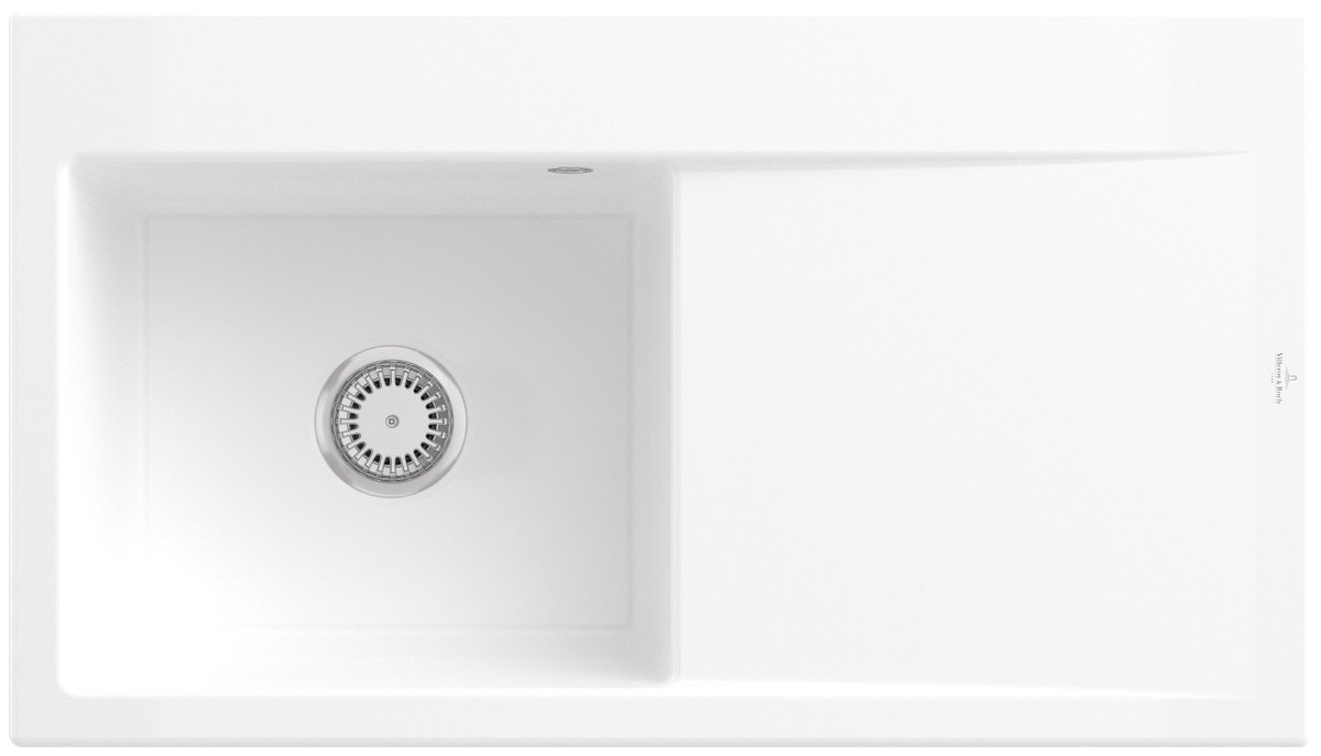 Villeroy & Boch Subway Style 50 – vestavný dřez, barva White Alpin