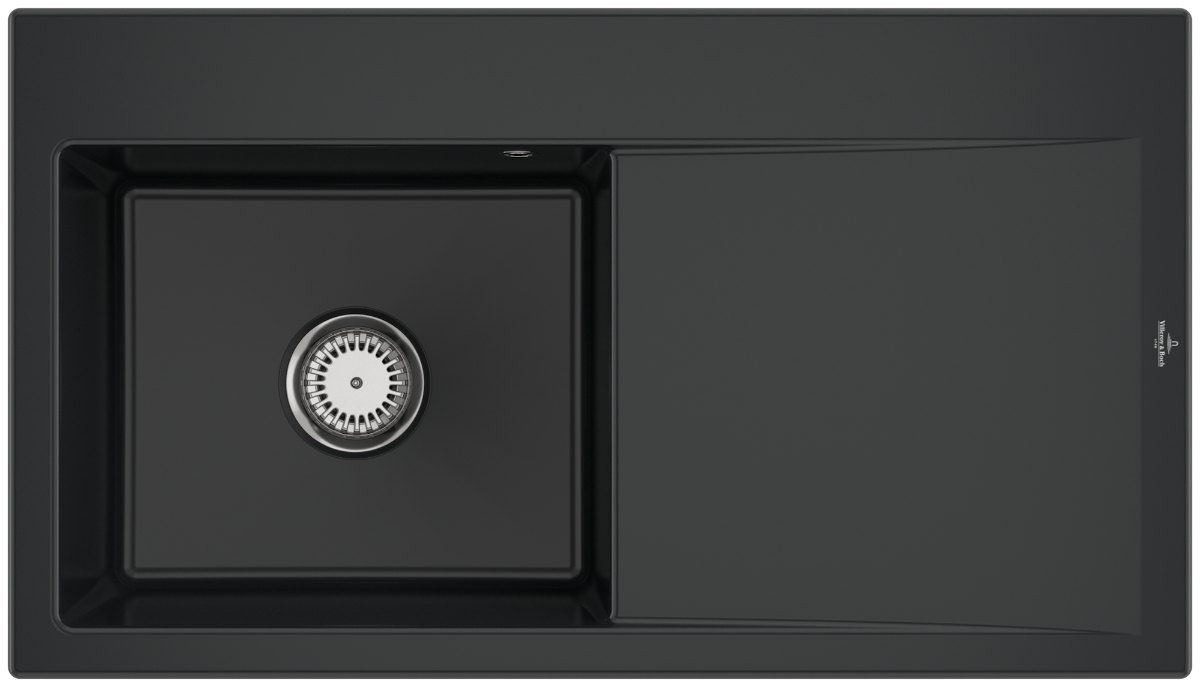 Villeroy & Boch Subway Style 50 – vestavný dřez, barva Pure Black