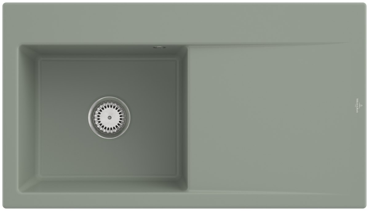 Villeroy & Boch Subway Style 50 – vestavný dřez, barva Morning Green