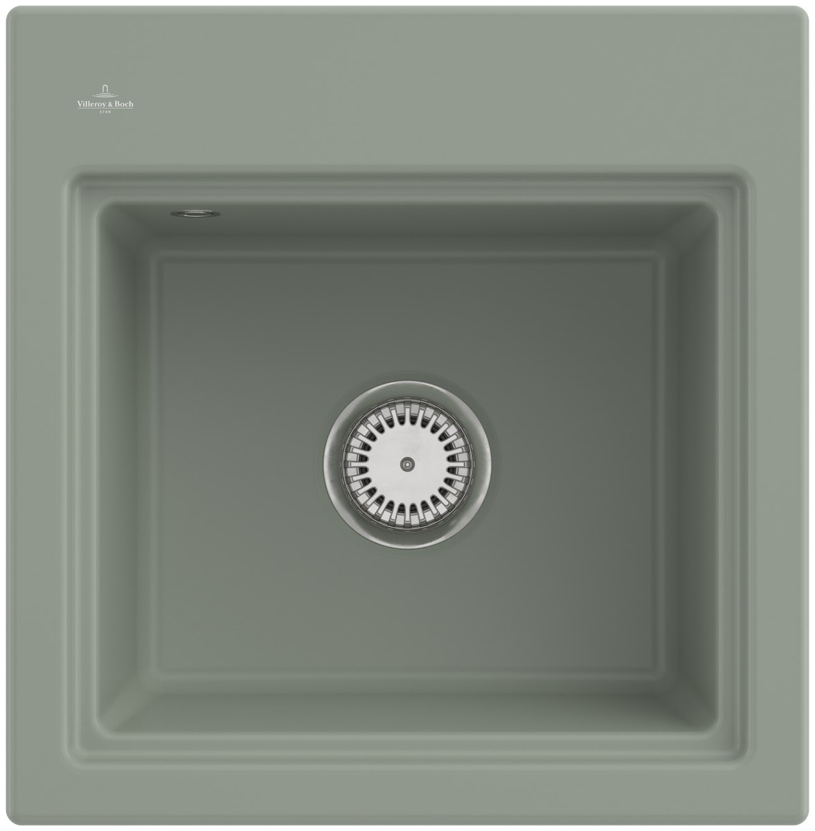 Villeroy & Boch Subway Style 50 S (odkapávač antracit) – vestavný dřez, barva Morning Green