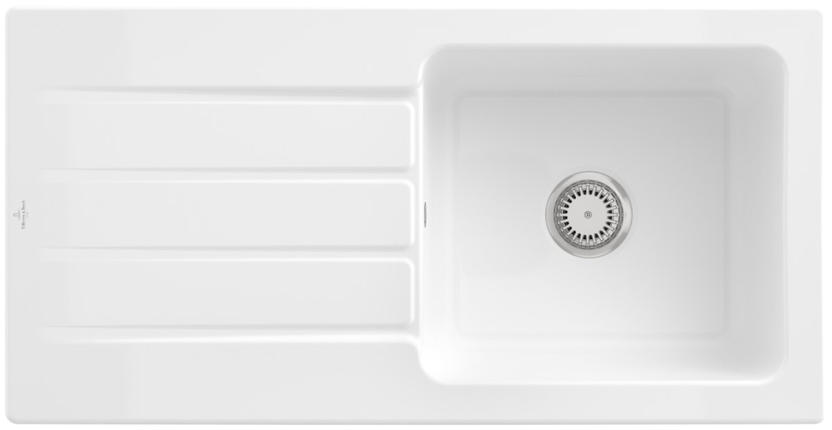 Villeroy & Boch Architectura 60 – vestavný dřez, barva Snow White
