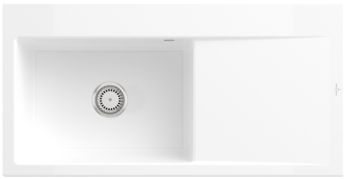 Villeroy & Boch Subway Style 60 – vestavný dřez, barva Snow White