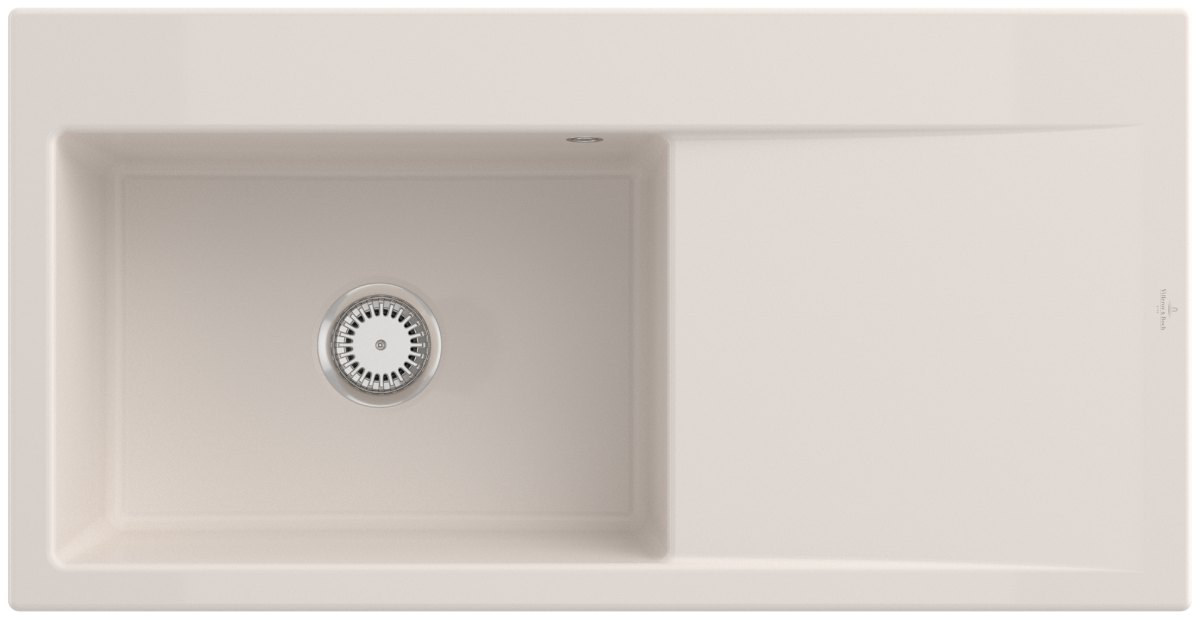Villeroy & Boch Subway Style 60 – vestavný dřez, barva Crema