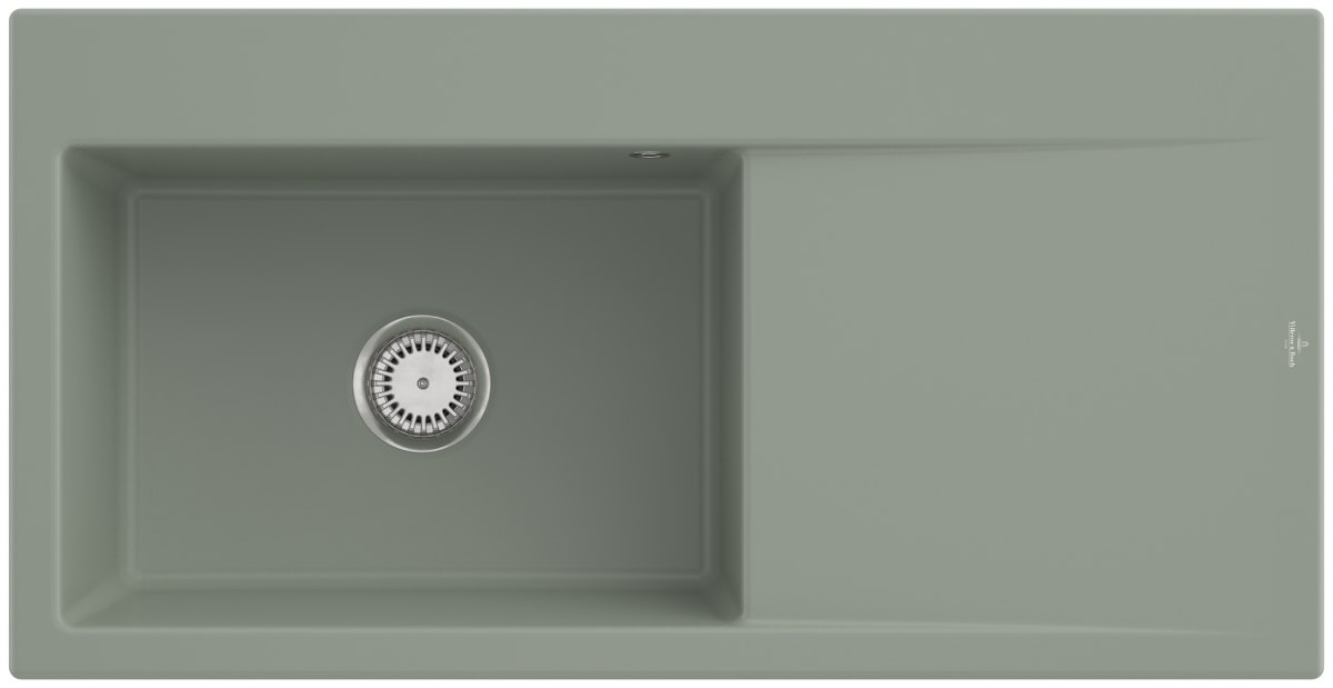Villeroy & Boch Subway Style 60 – vestavný dřez, barva Morning Green