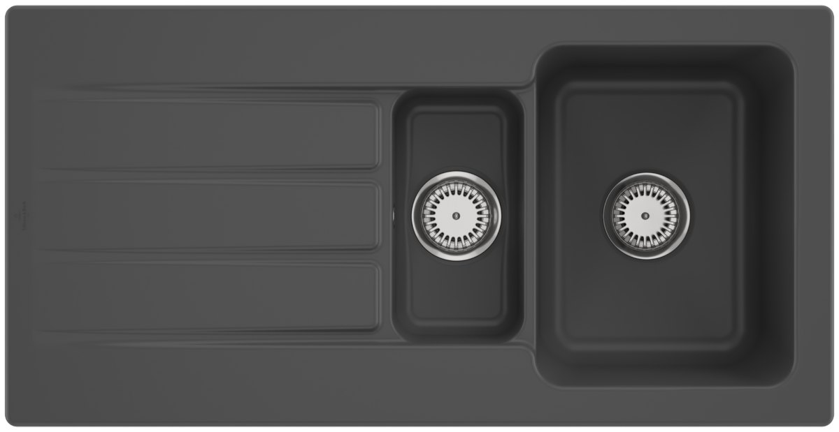 Villeroy & Boch Architectura 60 XR – vestavný dřez, barva Graphite