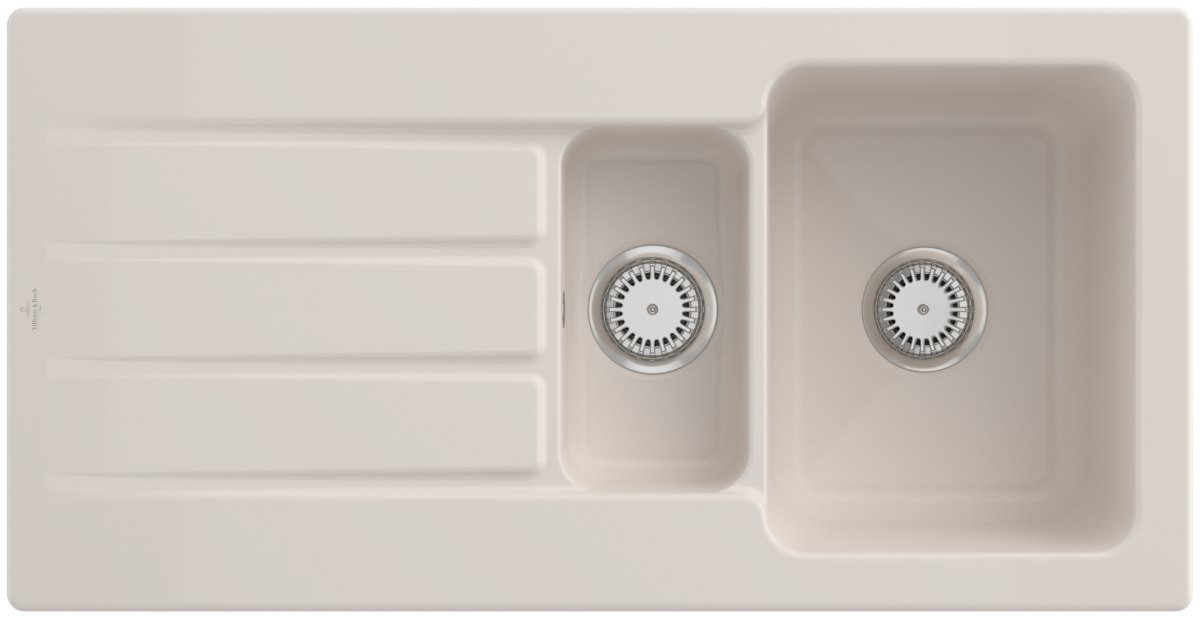 Villeroy & Boch Architectura 60 XR – vestavný dřez, barva Crema