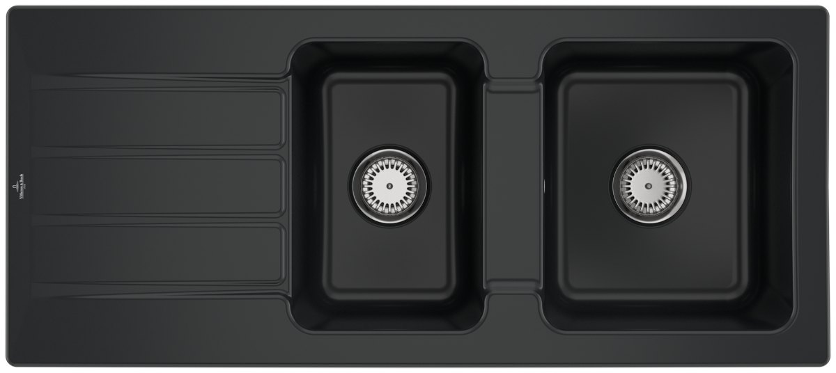 Villeroy & Boch Architectura 80 – vestavný dřez, barva Pure Black