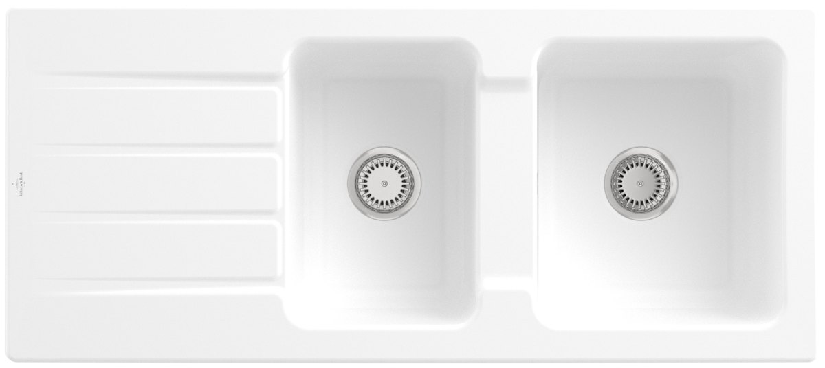 Villeroy & Boch Architectura 80 – vestavný dřez, barva Stone White