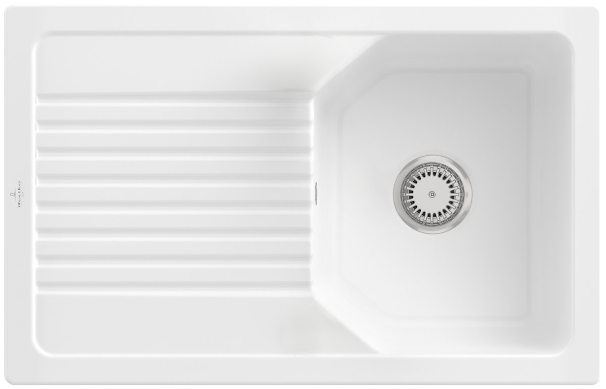 Villeroy & Boch Linara 45 – vestavný dřez, barva Snow White