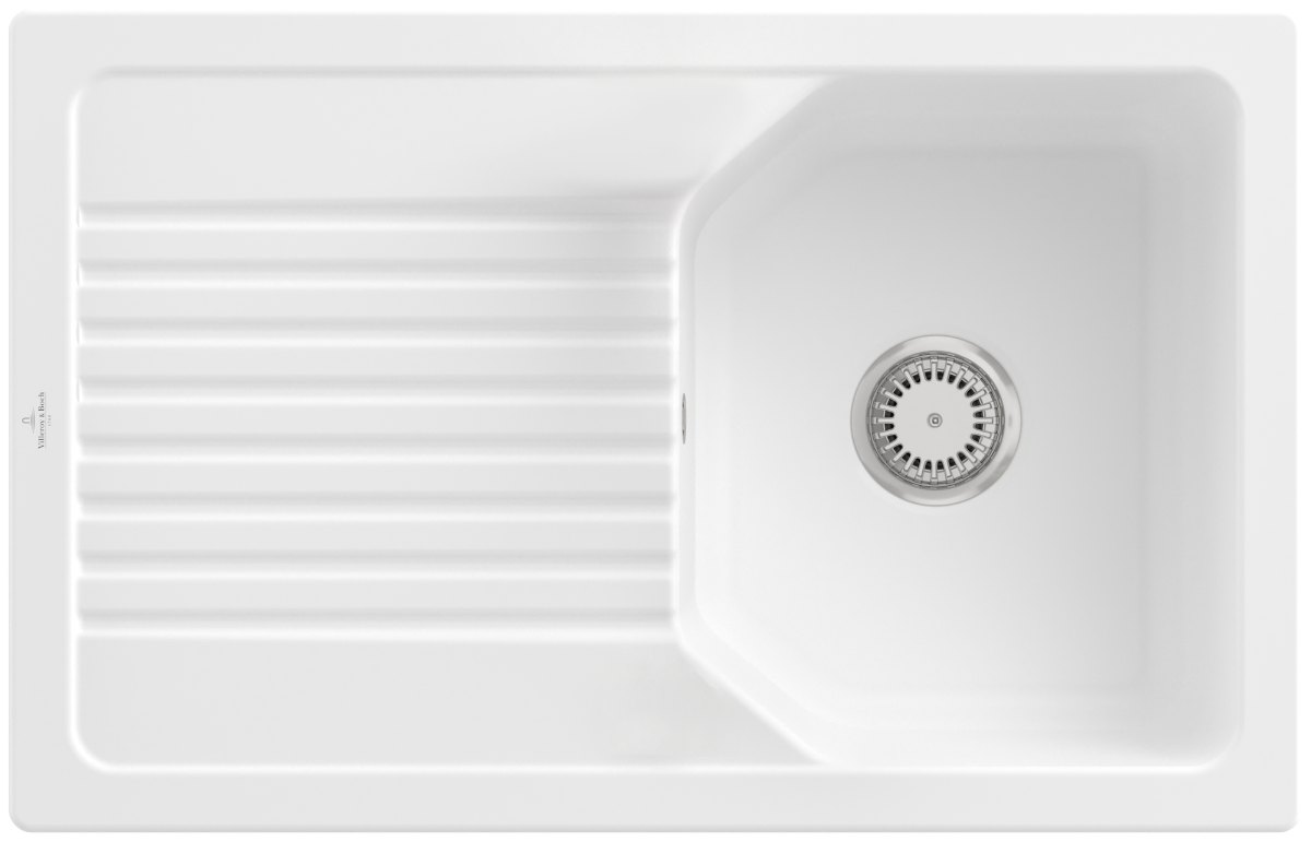 Villeroy & Boch Linara 45 – vestavný dřez, barva Stone White