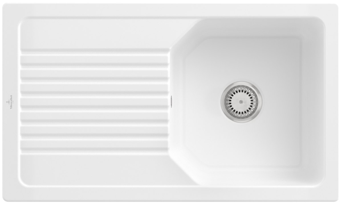Villeroy & Boch Linara 50 – vestavný dřez, barva Snow White