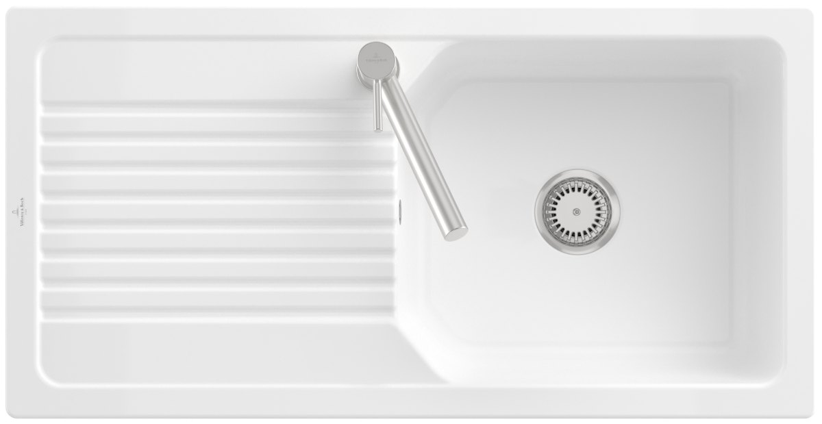 Villeroy & Boch Linara 60 – vestavný dřez, barva Snow White