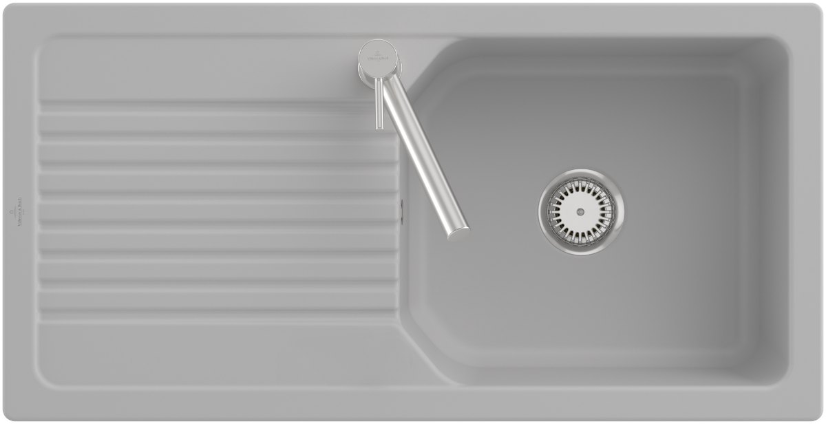 Villeroy & Boch Linara 60 – vestavný dřez, barva Steam