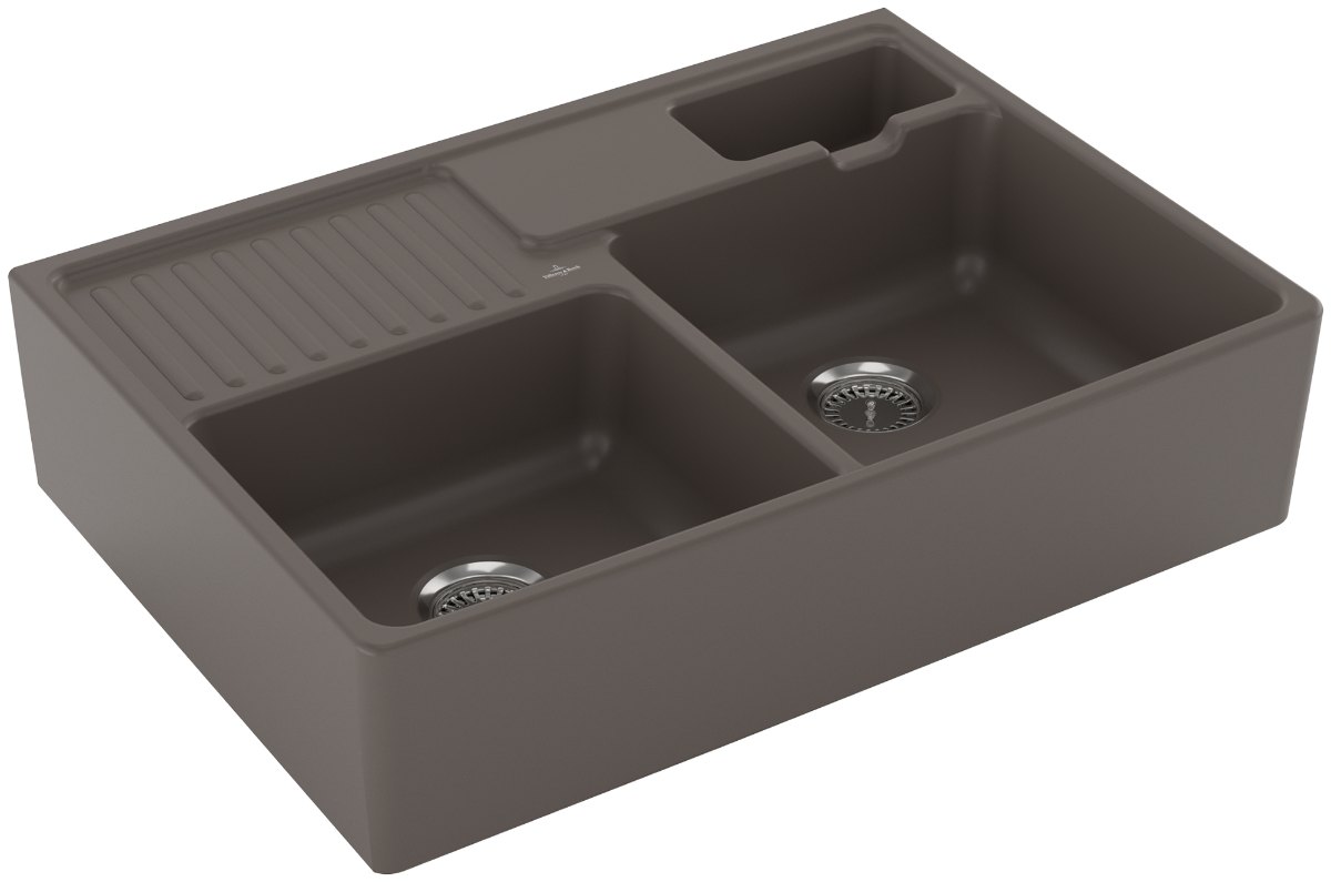 Villeroy & Boch Modulový dvoudřez – dvoudřez, barva Timber