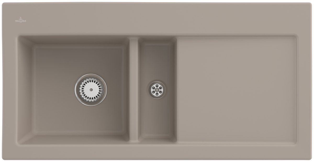 Villeroy & Boch Subway 60 – vestavný dřez, barva Almond