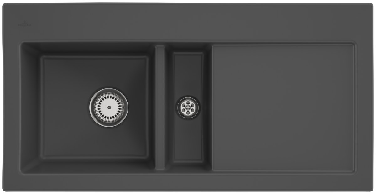 Villeroy & Boch Subway 60 – vestavný dřez, barva Graphite