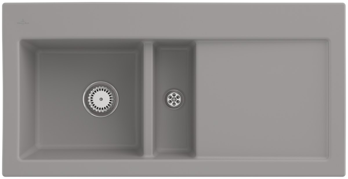 Villeroy & Boch Subway 60 – vestavný dřez, barva Fossil