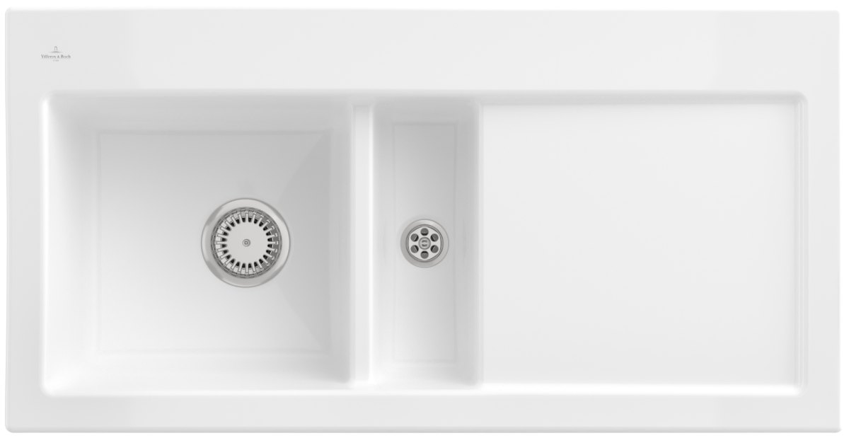Villeroy & Boch Subway 60 – vestavný dřez, barva Snow White