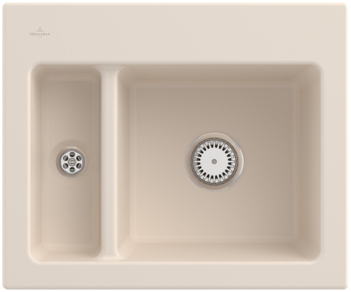 Villeroy & Boch Subway 60 XM – vestavný dřez, barva Ivory