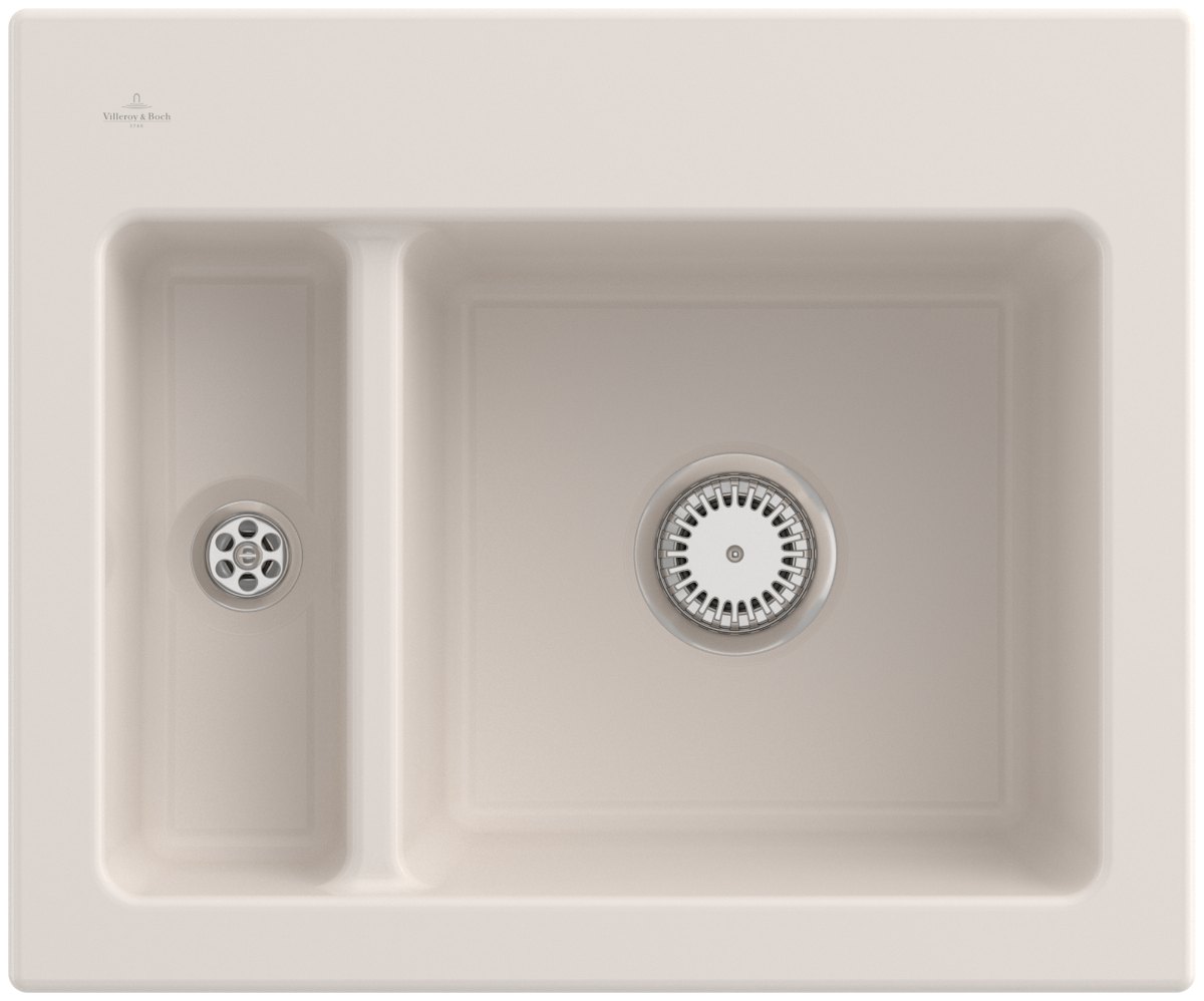 Villeroy & Boch Subway 60 XM – vestavný dřez, barva Crema
