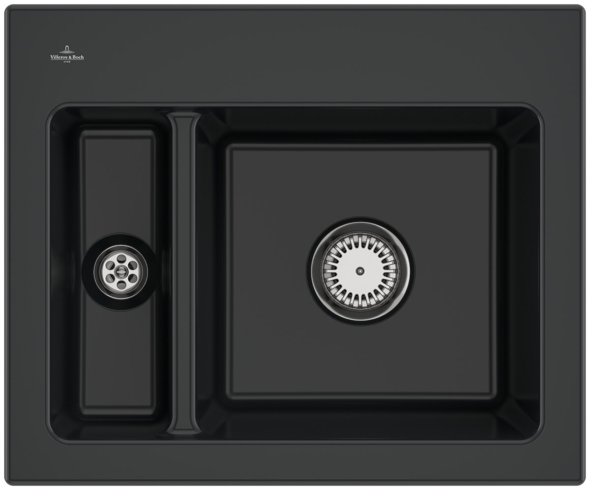 Villeroy & Boch Subway 60 XM – vestavný dřez, barva Pure Black