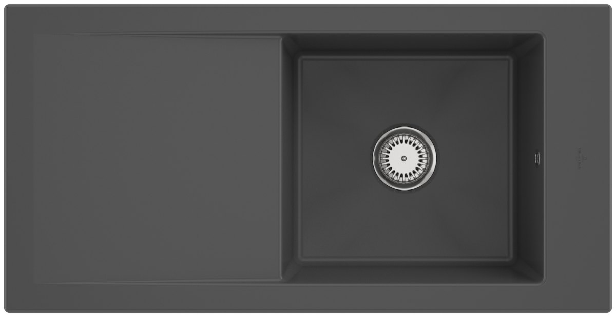 Villeroy & Boch Timeline 60 – vestavný dřez, barva Graphite