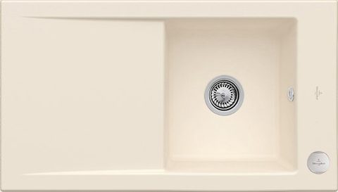 Villeroy & Boch Timeline 50 – vestavný dřez, barva Ivory – pohled 3