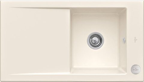 Villeroy & Boch Timeline 50 – vestavný dřez, barva Crema – pohled 3